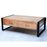 Salontafel Construction 4 Lades Large Warm Brown