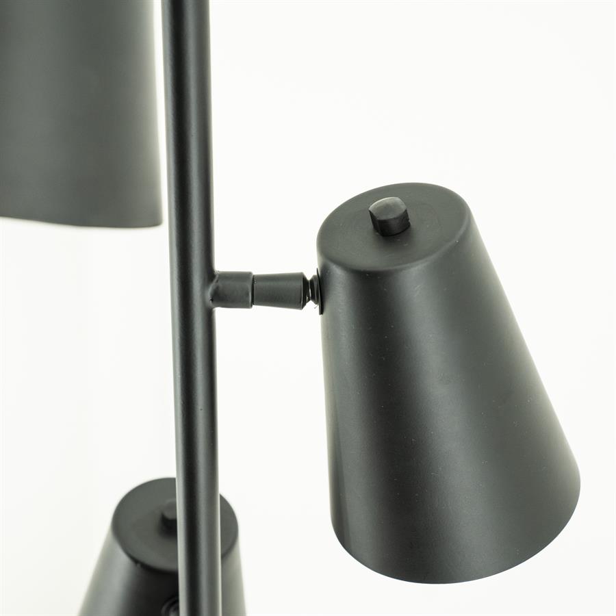 Vloerlamp Cole - black