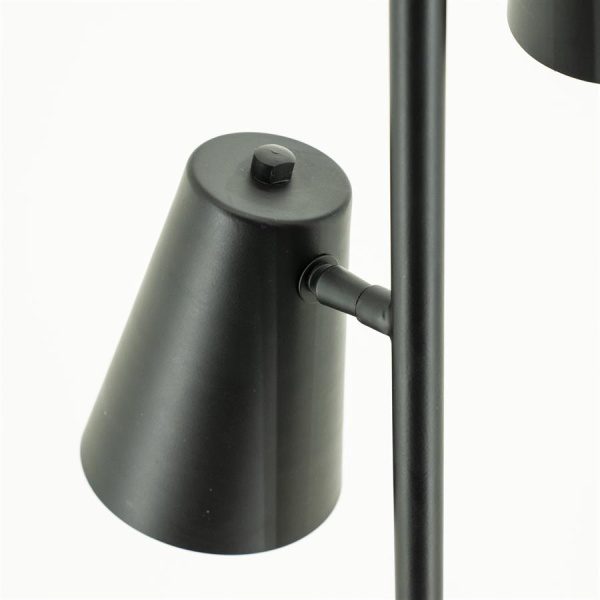 Vloerlamp Cole - black