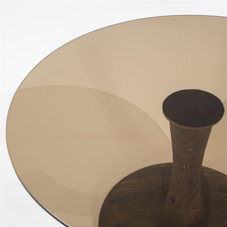 Coffee table Boogie small - brown