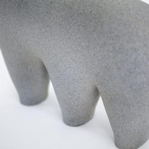 Siervaas Momo medium - grey