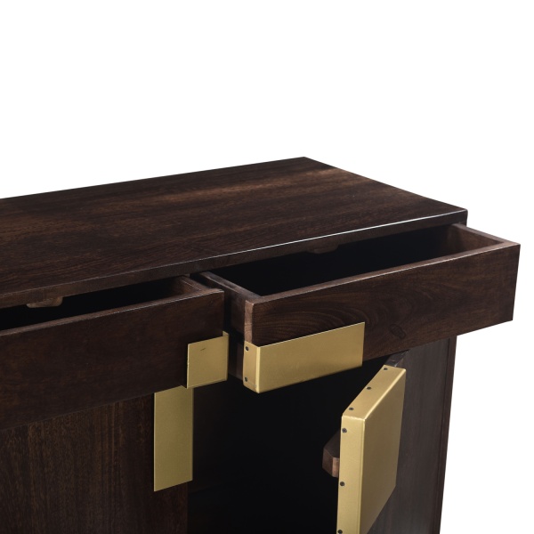 Dressoir Auro Mangohout Bruin 180cm