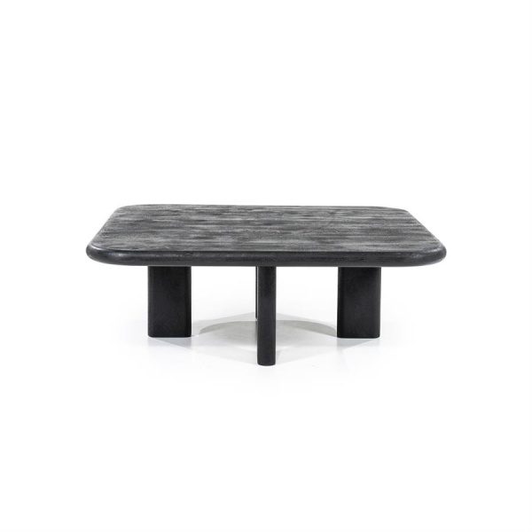 Salontafel Fynn 100x100x35 - zwart