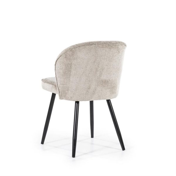 Stoel Riley - taupe Aurora