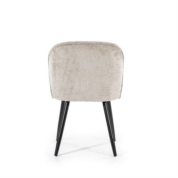 Stoel Riley - taupe Aurora