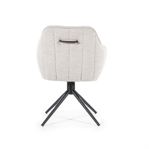 Stoel Jeff - taupe Bogda