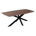 Eettafel Swiss Edge 160 Acaciahout
