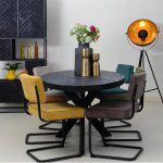 Eetkamerstoel Bauhaus Rib Cognac