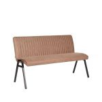 Eetkamerbank Matz - Stone - Microfiber - 145 cm