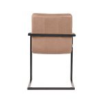 Set V 2 - Eetkamerstoel Milo - Stone - Microfiber