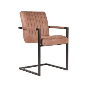 Set V 2 - Eetkamerstoel Milo - Tanny - Microfiber