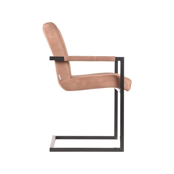 Set V 2 - Eetkamerstoel Milo - Tanny - Microfiber