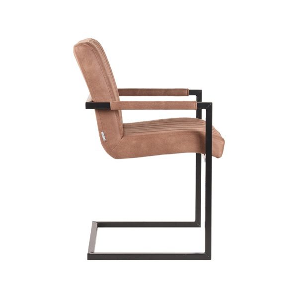 Set V 2 - Eetkamerstoel Milo - Tanny - Microfiber