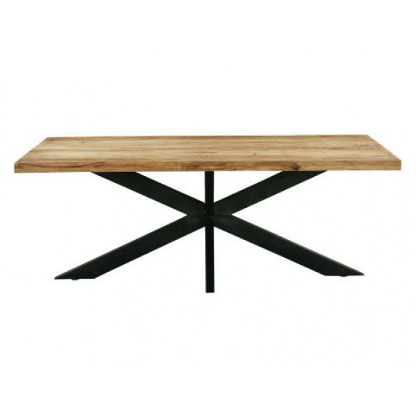 Eettafel Carleon Spider 180 Warm Brown