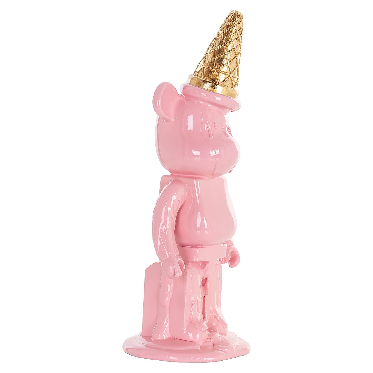 Deco object icebear roze (Pink)