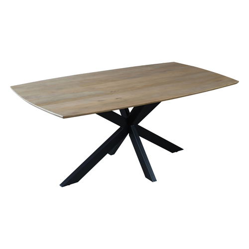 Eettafel Swiss Edge 160 Mangohout