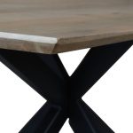 Eettafel Swiss Edge 160 Mangohout