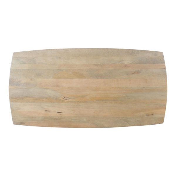 Eettafel Swiss Edge 200 Mangohout