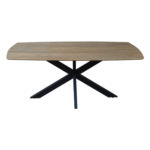 Eettafel Swiss Edge 220 Mangohout