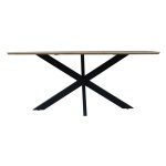 Eettafel Swiss Edge 220 Mangohout