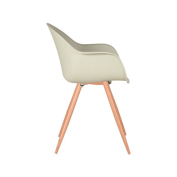 Set V 2 - Eetkamerstoel Parma - Breeze - Kunststof