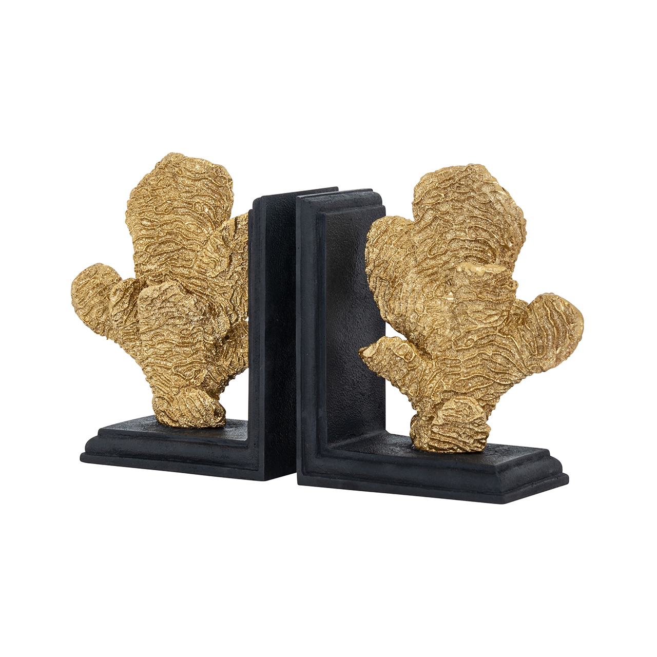 Boekenstandaard Donei (Black/gold)