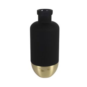 Fles Naomi L zwart/goud