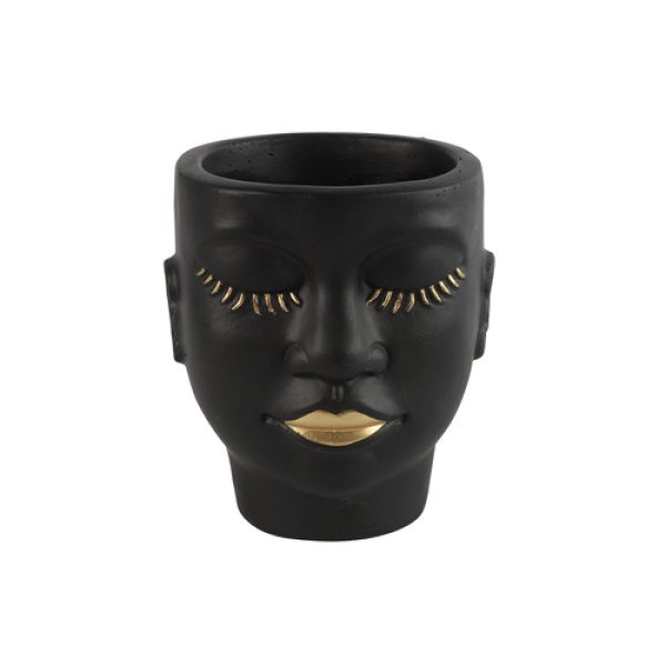 Bloempot ro Bijou XS zwart