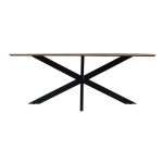 Eettafel Swiss Edge 220 Acaciahout