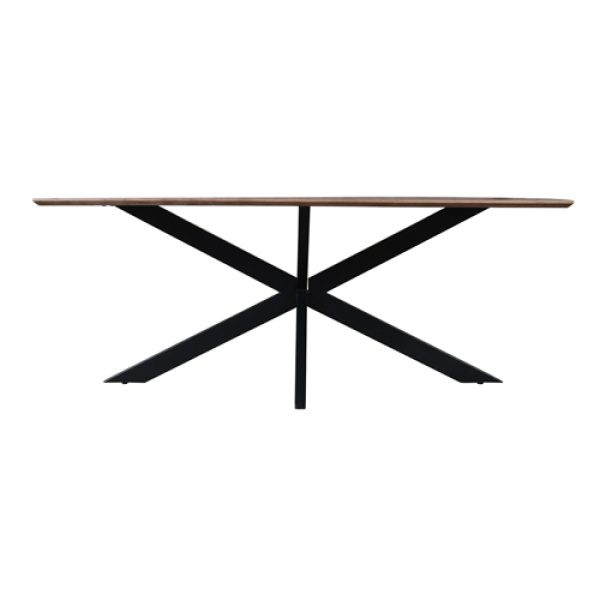 Eettafel Swiss Edge 240 Acaciahout