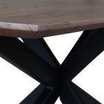 Eettafel Swiss Edge 240 Acaciahout