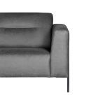Bank Napoli - Antraciet - Microfiber