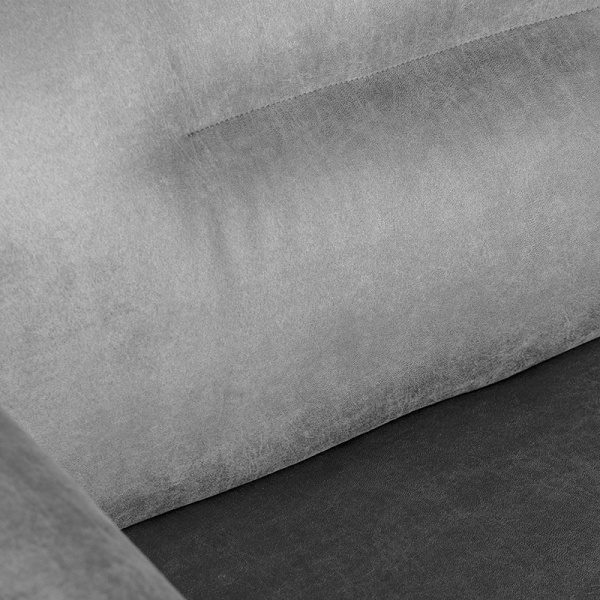 Bank Napoli - Grijs - Microfiber