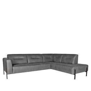 Bank Napoli - Antraciet - Microfiber