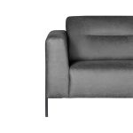 Bank Napoli - Antraciet - Microfiber
