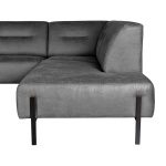 Bank Napoli - Antraciet - Microfiber