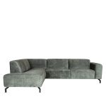 Bank Fano - Hunter - Velours - Ottomane + 2,5-Zits