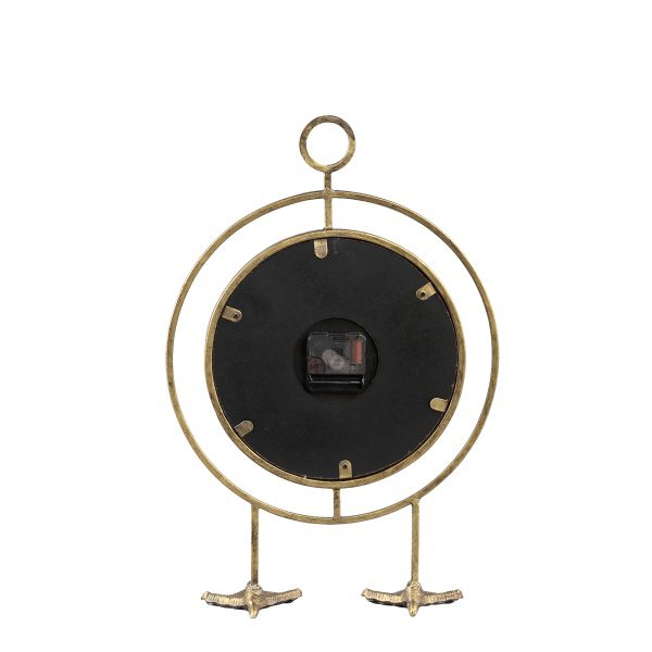 Jelko Natural Rattan table clock