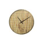 Ferine Natural Rattan wall clock