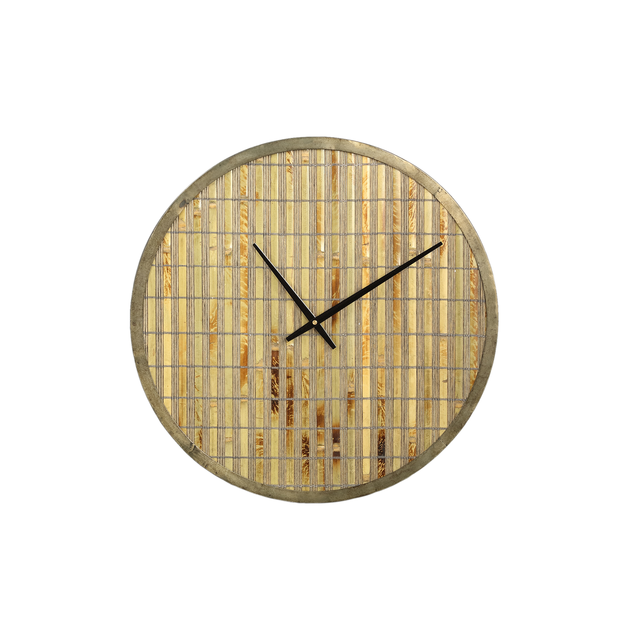 Ferine Natural Rattan wall clock