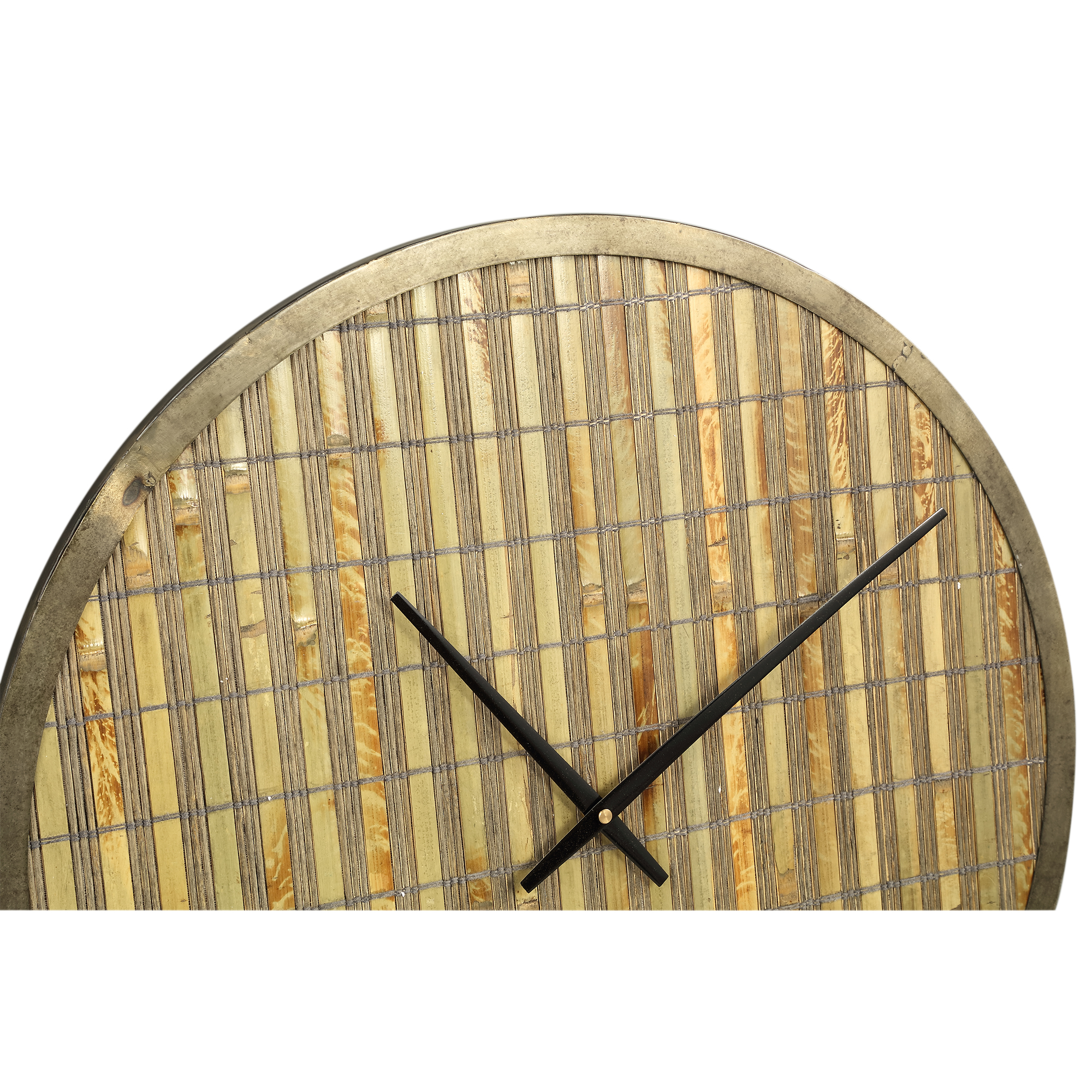 Ferine Natural Rattan wall clock