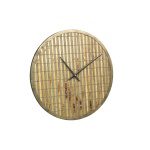 Ferine Natural Rattan wall clock