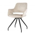 Armstoel Capp Beige Velvet