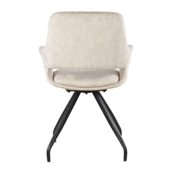 Armstoel Capp Beige Velvet