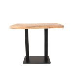 Bartafel - Mangohout Live Edge - 120x70x96