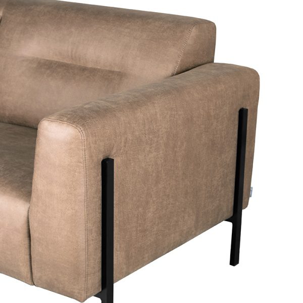 Bank Napoli - Taupe - Micro Suede