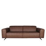Bank Modena - Bruin - Microfiber - 3-Zits