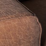 Bank Modena - Bruin - Microfiber - 3-Zits