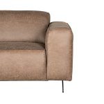 Bank Modena - Taupe - Microfiber - 3-Zits