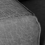 Bank Modena - Antraciet - Microfiber - 3-Zits
